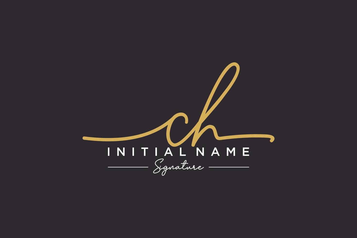 iniziale cap firma logo modello vettore. mano disegnato calligrafia lettering vettore illustrazione.