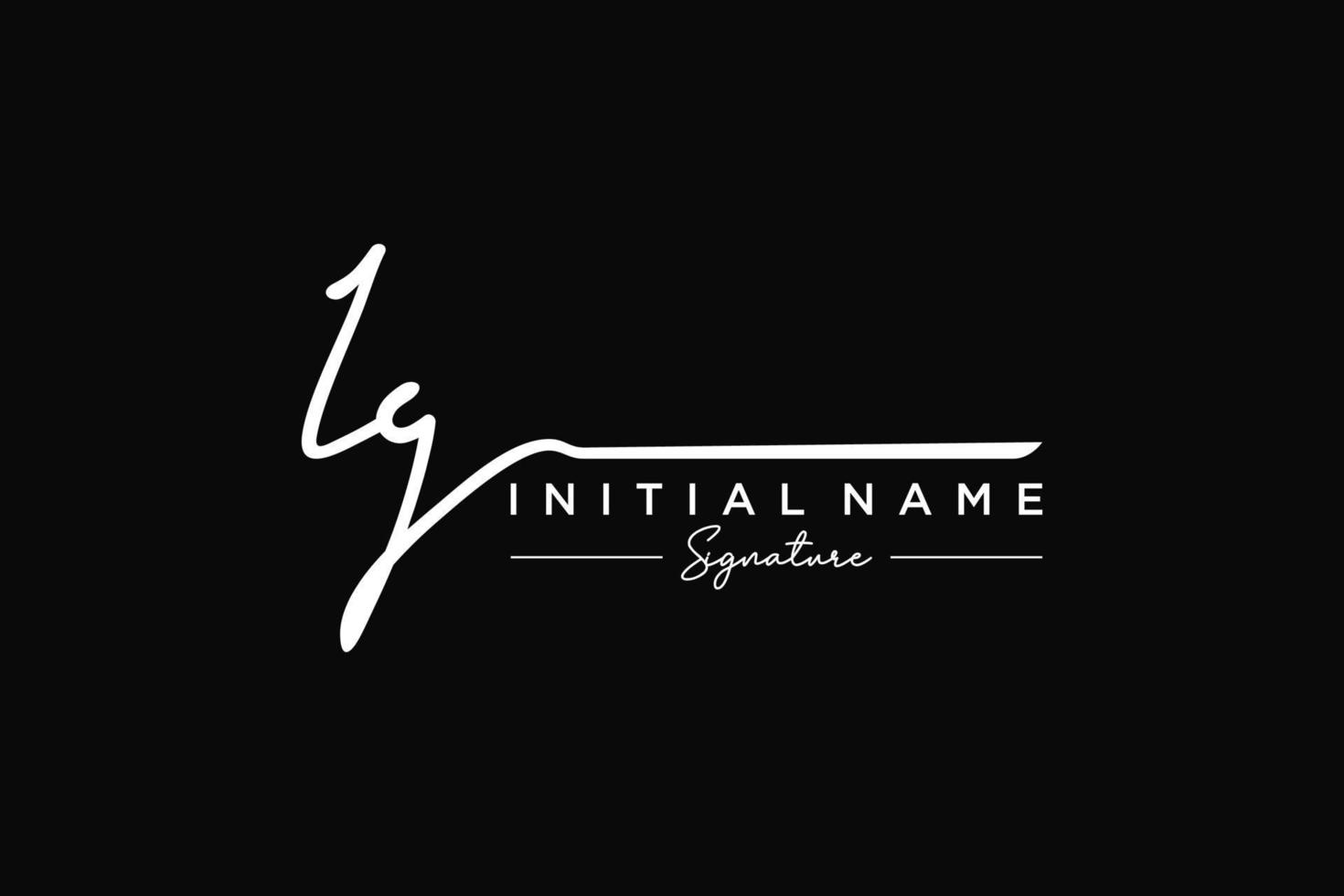 iniziale ig firma logo modello vettore. mano disegnato calligrafia lettering vettore illustrazione.