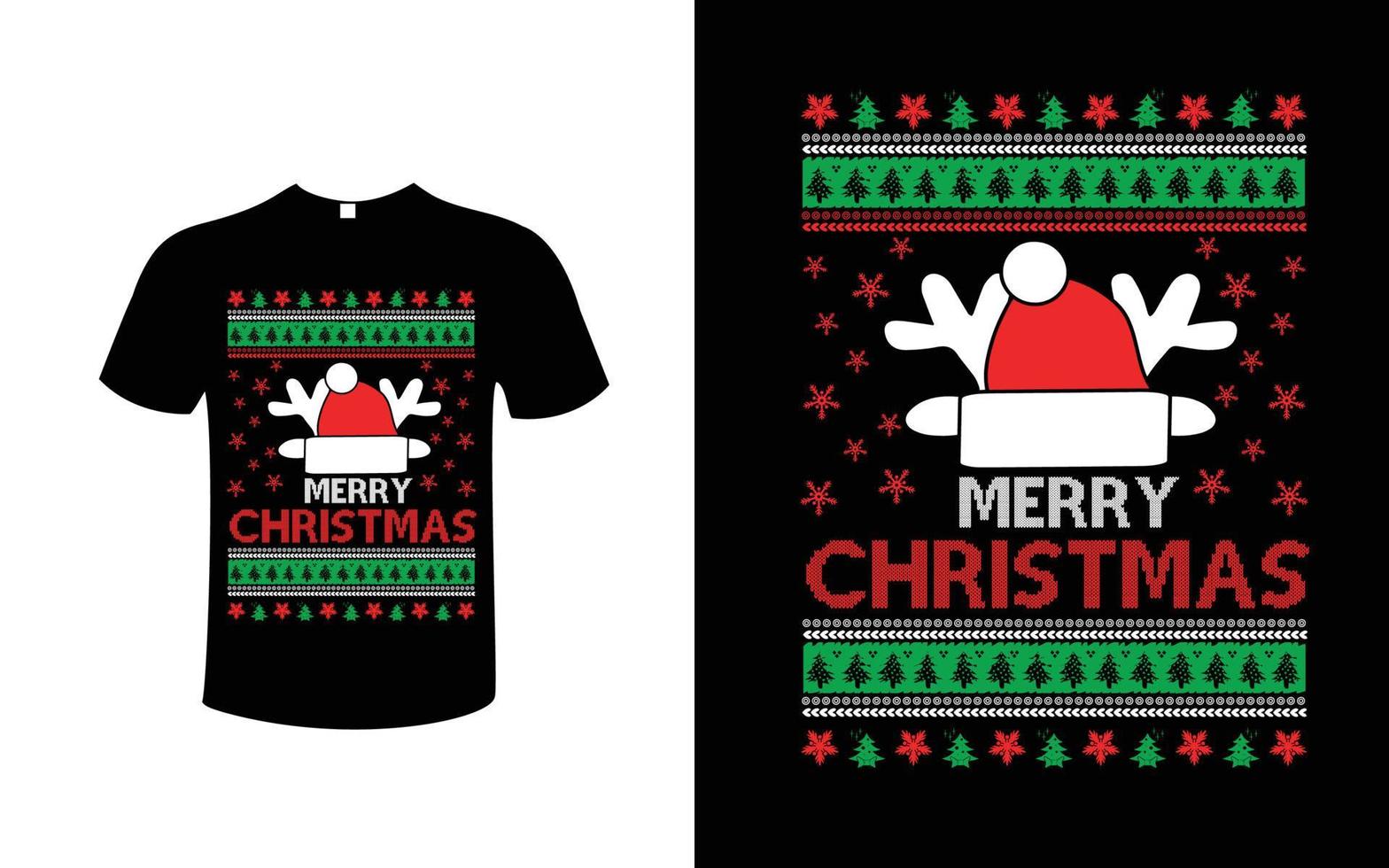 Natale maglietta design gratuito vettore