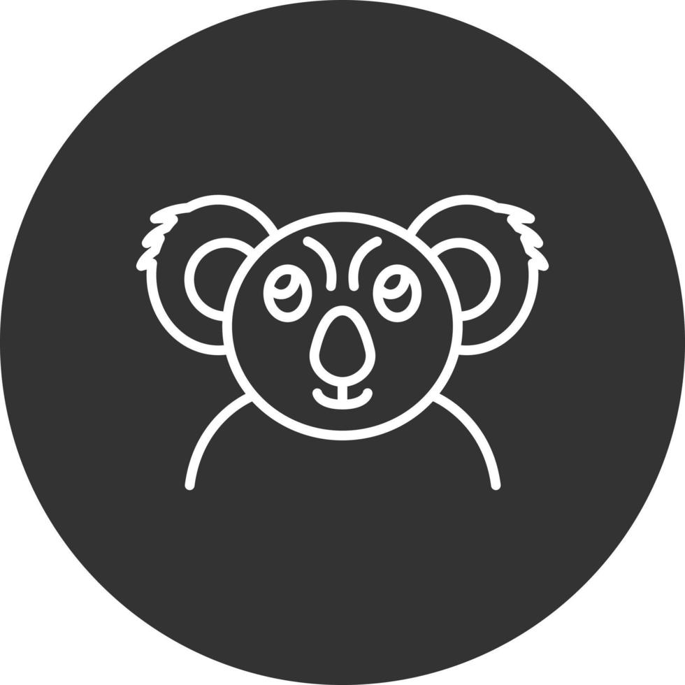 koala creativo icona design vettore