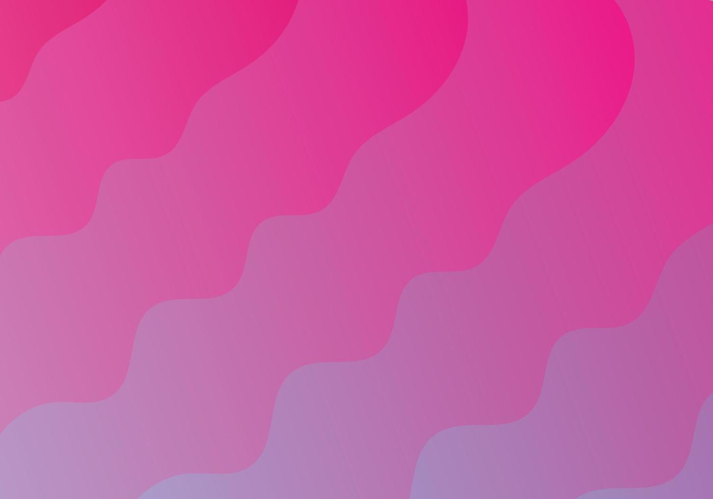 astratto sfondo composto di ondulato curve pendenza a partire dal leggero rosa per buio vettore