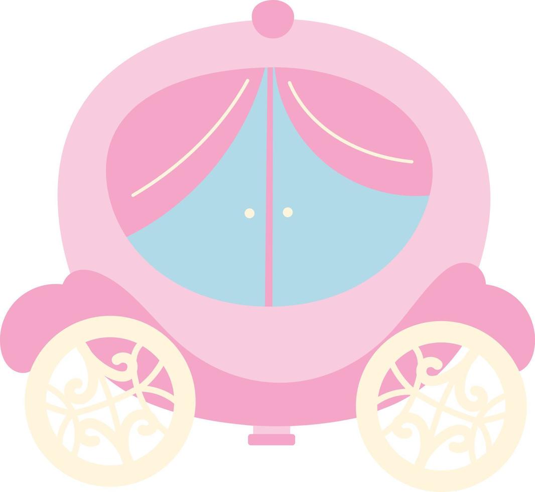 rosa Principessa carrozza vettore