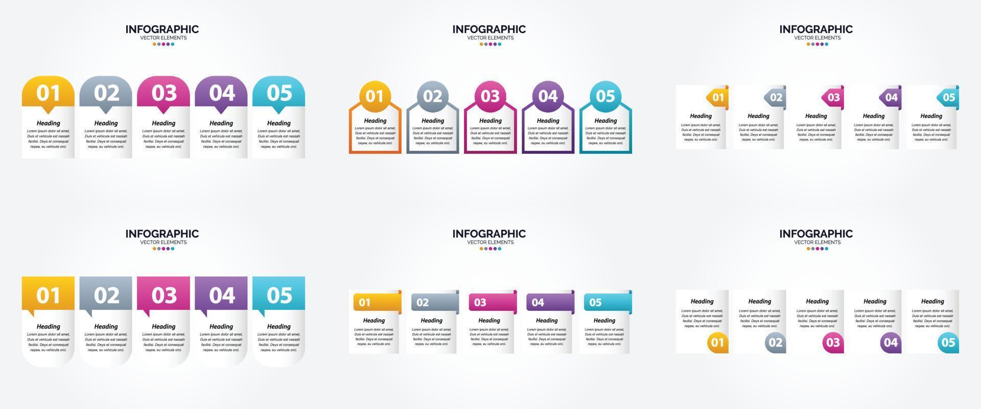 vettore illustrazione infografica piatto design impostato per pubblicità opuscolo aviatore e rivista