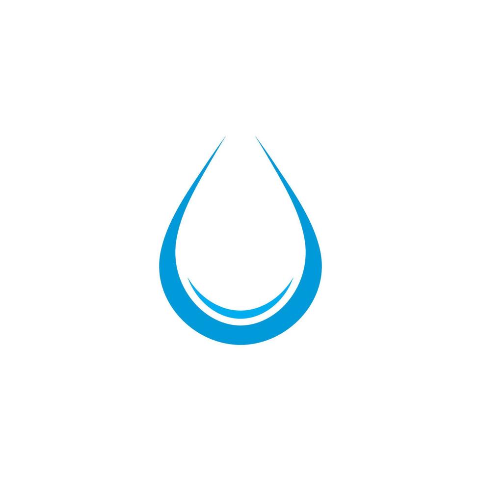 acqua far cadere logo modello vettore icona illustrazione