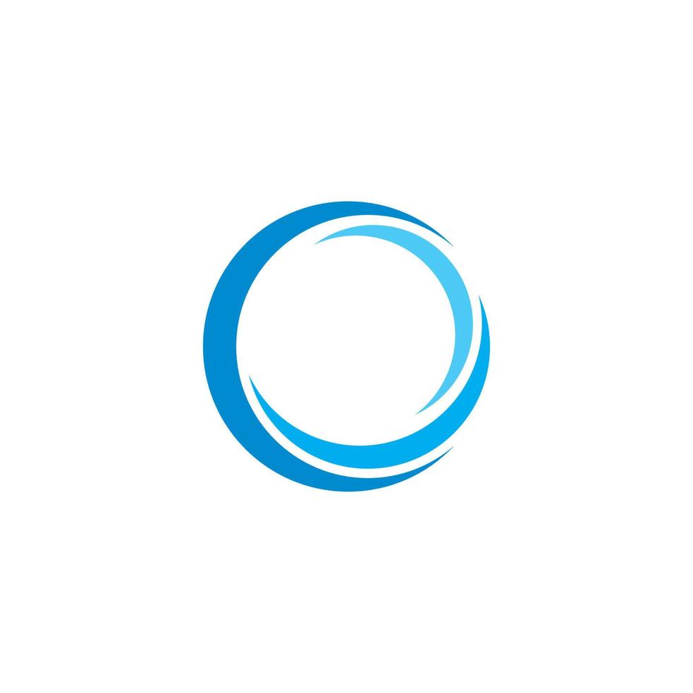 cerchio logo vettore modello icona illustrazione