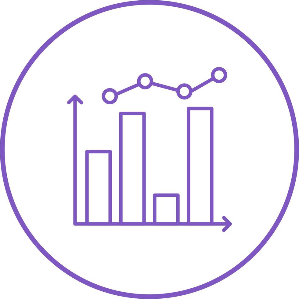 statistica vettore icona