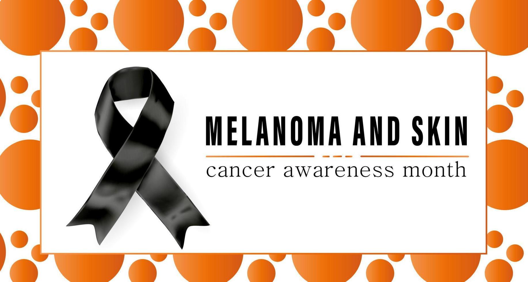 vettore illustrazione su il tema di melanoma e pelle cancro rilevamento, prevenzione e consapevolezza mese di Maggio