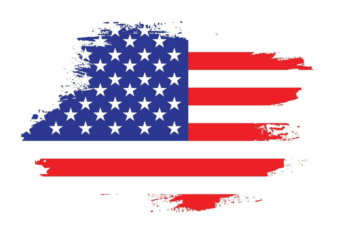 Stati Uniti d'America grunge struttura bandiera vettore
