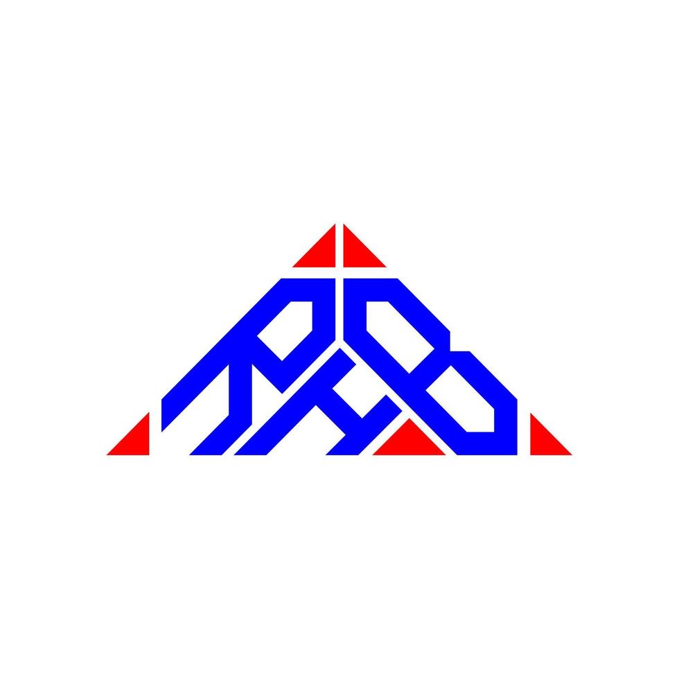 rhb lettera logo creativo design con vettore grafico, rhb semplice e moderno logo.