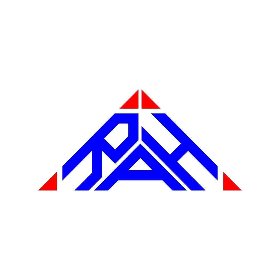 rah lettera logo creativo design con vettore grafico, rah semplice e moderno logo.