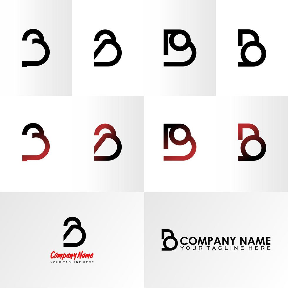 lettera o parola B quello font utilizzando un' cerchio base Immagine grafico icona logo design astratto concetto vettore scorta. può essere Usato come un' simbolo relazionato per iniziale o monogramma