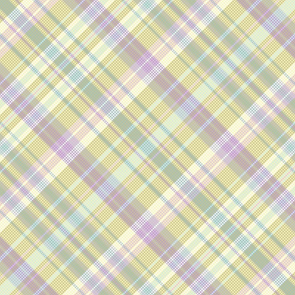 tartan o plaid pastello colore modello. vettore