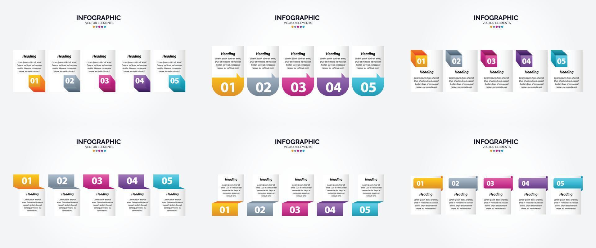 vettore illustrazione infografica piatto design impostato per pubblicità opuscolo aviatore e rivista