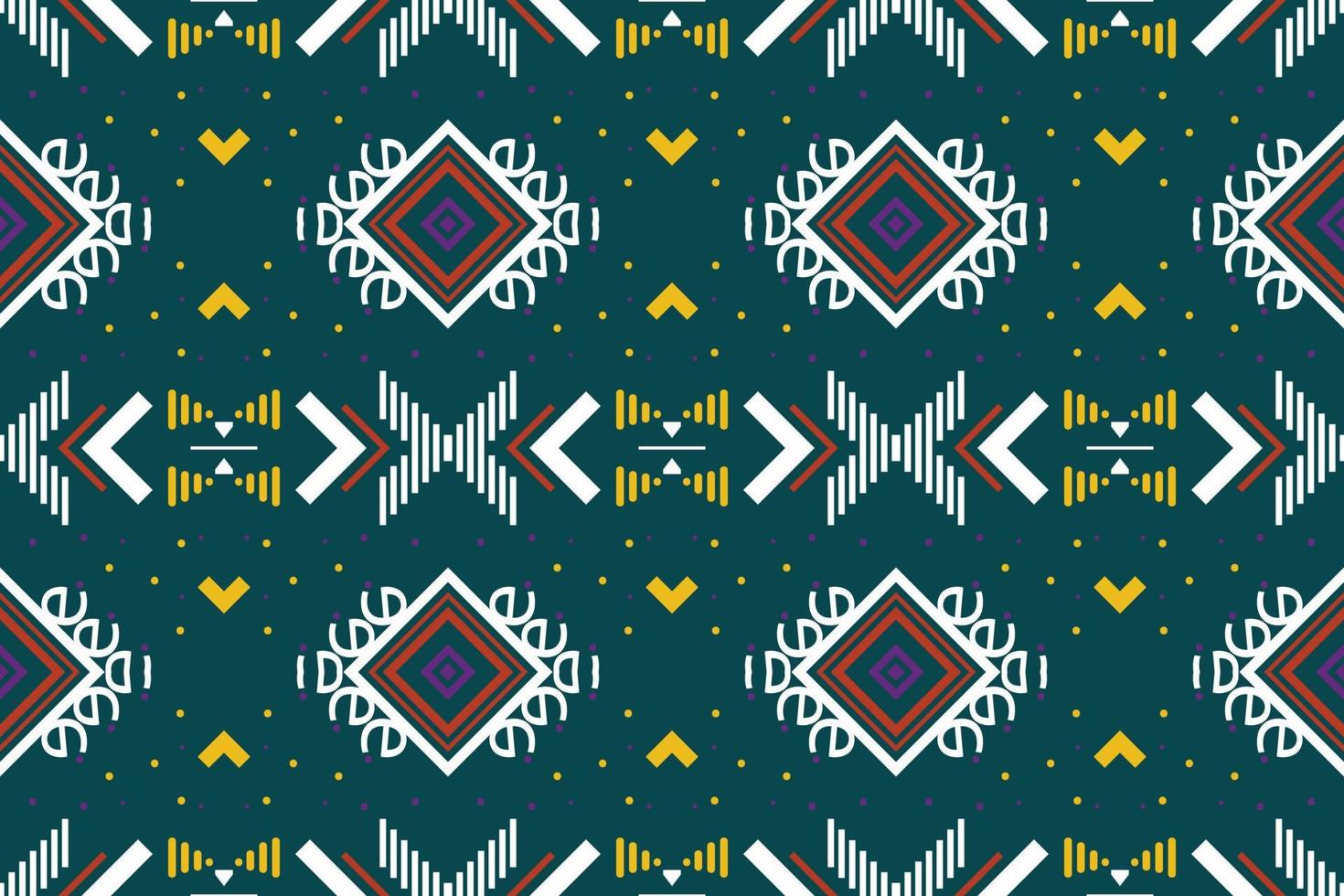 etnico azteco ikat senza soluzione di continuità modello tessile ikat disegni senza soluzione di continuità modello digitale vettore design per Stampa saree Kurti Borneo tessuto azteco spazzola simboli campioni cotone