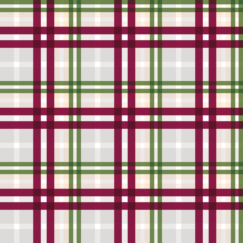 bufalo plaid modello design tessile è un' fantasia stoffa consistente di incrociato, orizzontale e verticale bande nel multiplo colori. tartan siamo considerato come un' culturale icona di Scozia. vettore