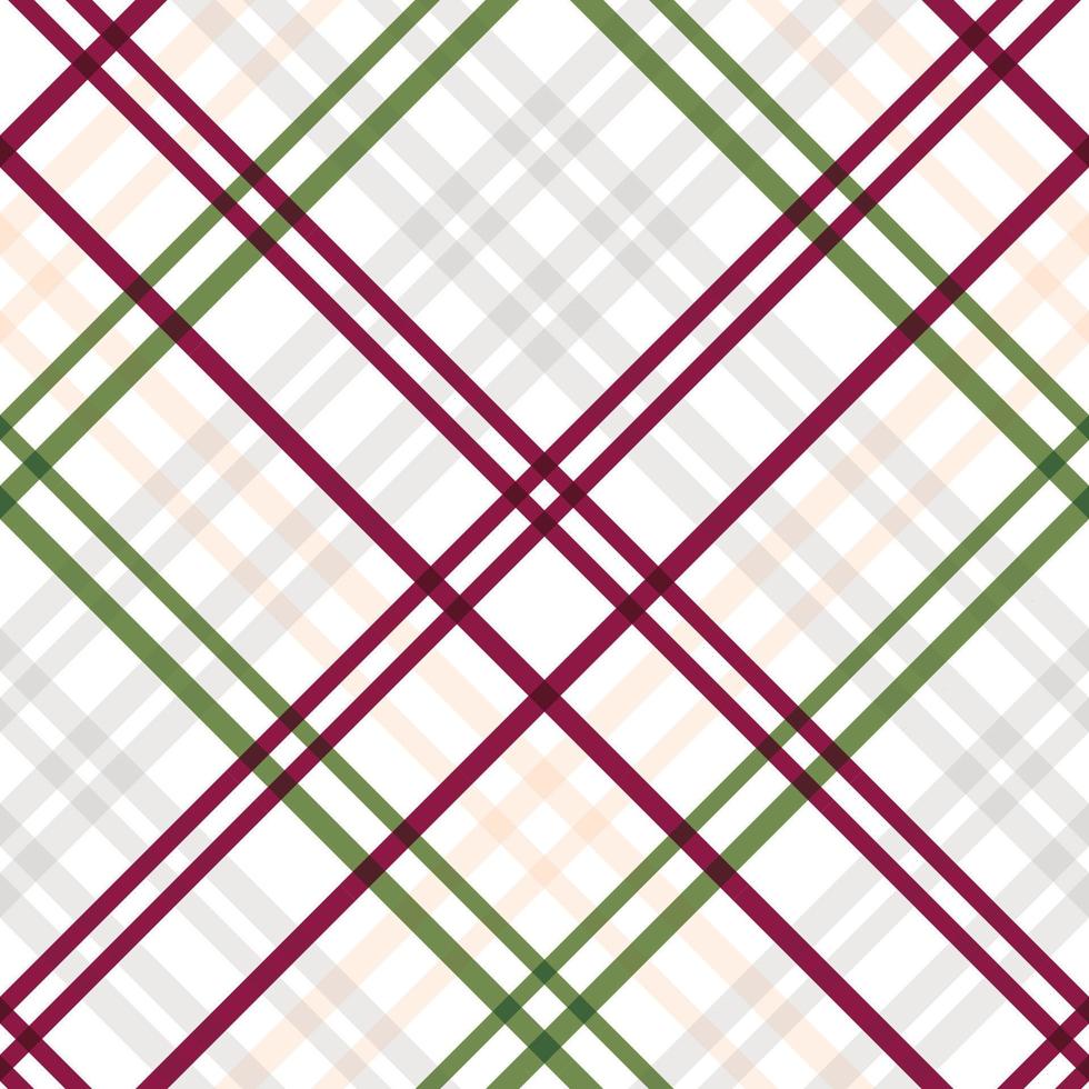 plaid disegni design tessile è fatto con alternato bande di colorato pre tinti discussioni intrecciata come tutti e due ordito e trama a giusto angoli per ogni Altro. vettore