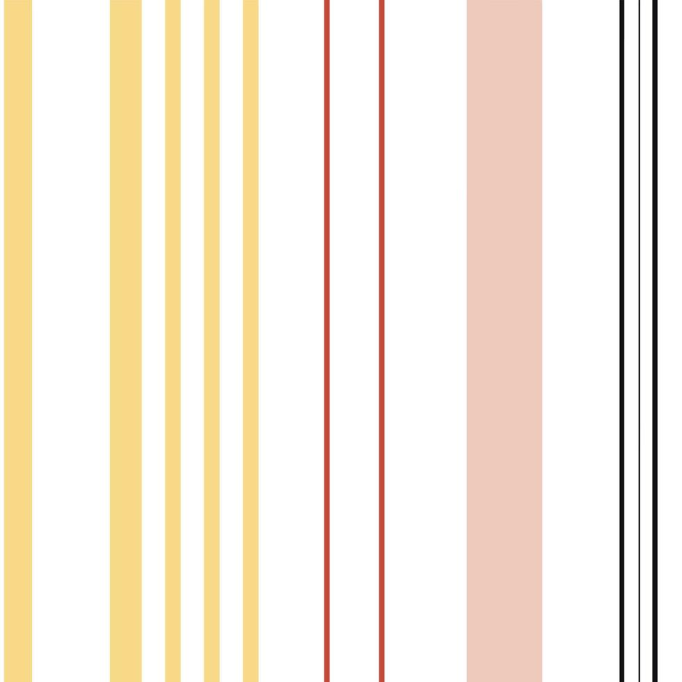 equilibrato senza soluzione di continuità modello a strisce tessuto stampe relativamente largo, anche, generalmente verticale strisce di solido colore su un' accendino sfondo. esso somiglia il modello su tenda tessuti. vettore