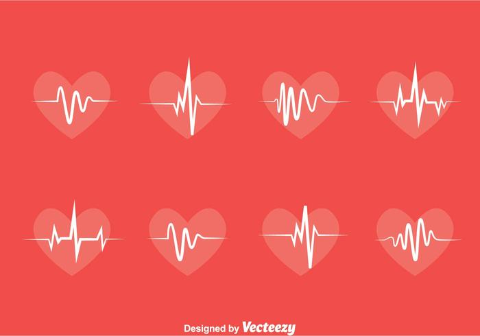 Vettore di raccolta del ritmo cardiaco