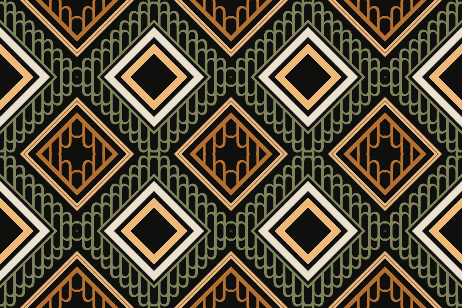 etnico azteco ikat senza soluzione di continuità modello tessile africano ikat senza soluzione di continuità modello digitale vettore design per Stampa saree Kurti Borneo tessuto azteco spazzola simboli campioni elegante