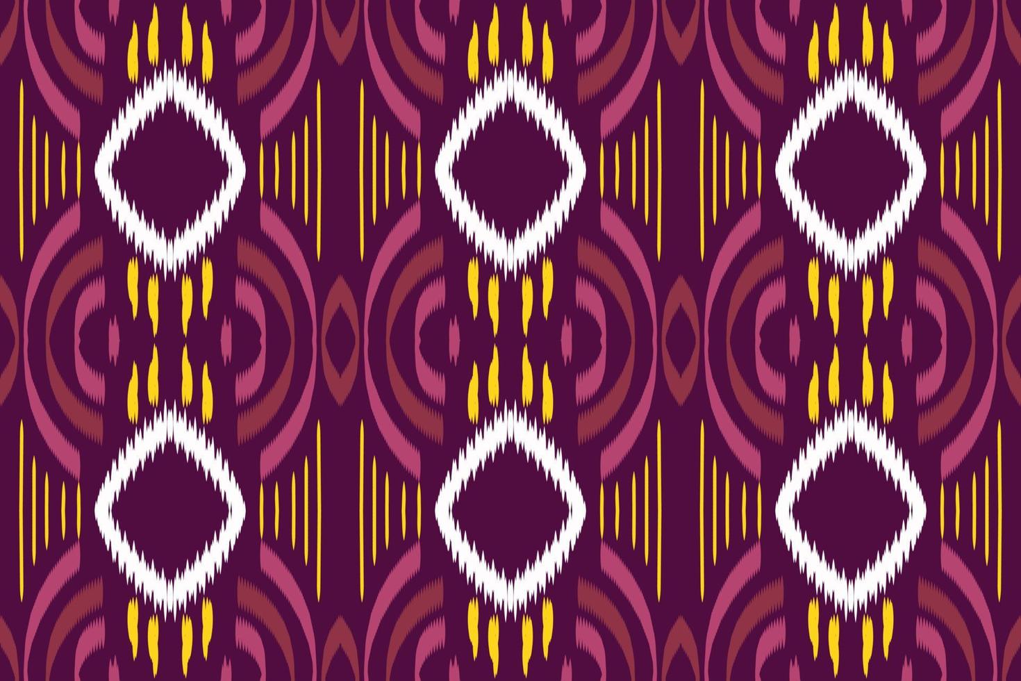 batiktextile ikat damasco senza soluzione di continuità modello digitale vettore design per Stampa saree Kurti Borneo tessuto confine spazzola simboli campioni elegante