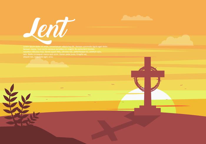 Illustrazione vettoriale gratis Lent