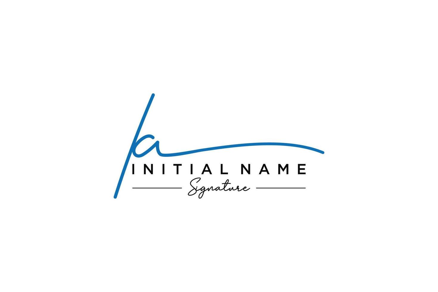 iniziale ia firma logo modello vettore. mano disegnato calligrafia lettering vettore illustrazione.