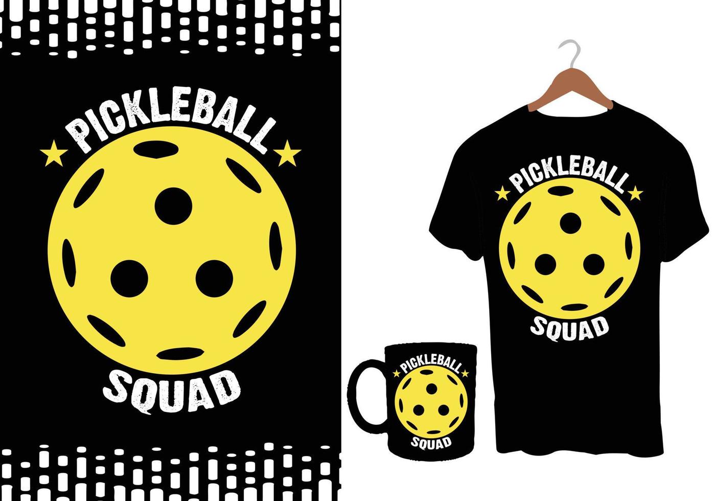 pickleball maglietta design vettore