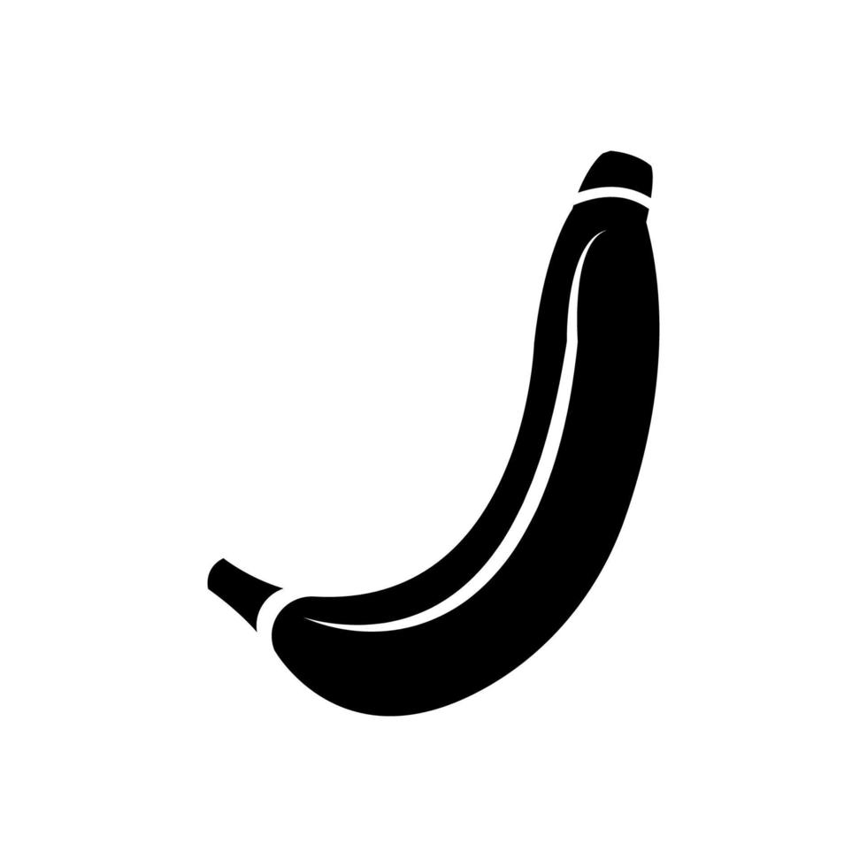 Banana icona illustrazione vettore