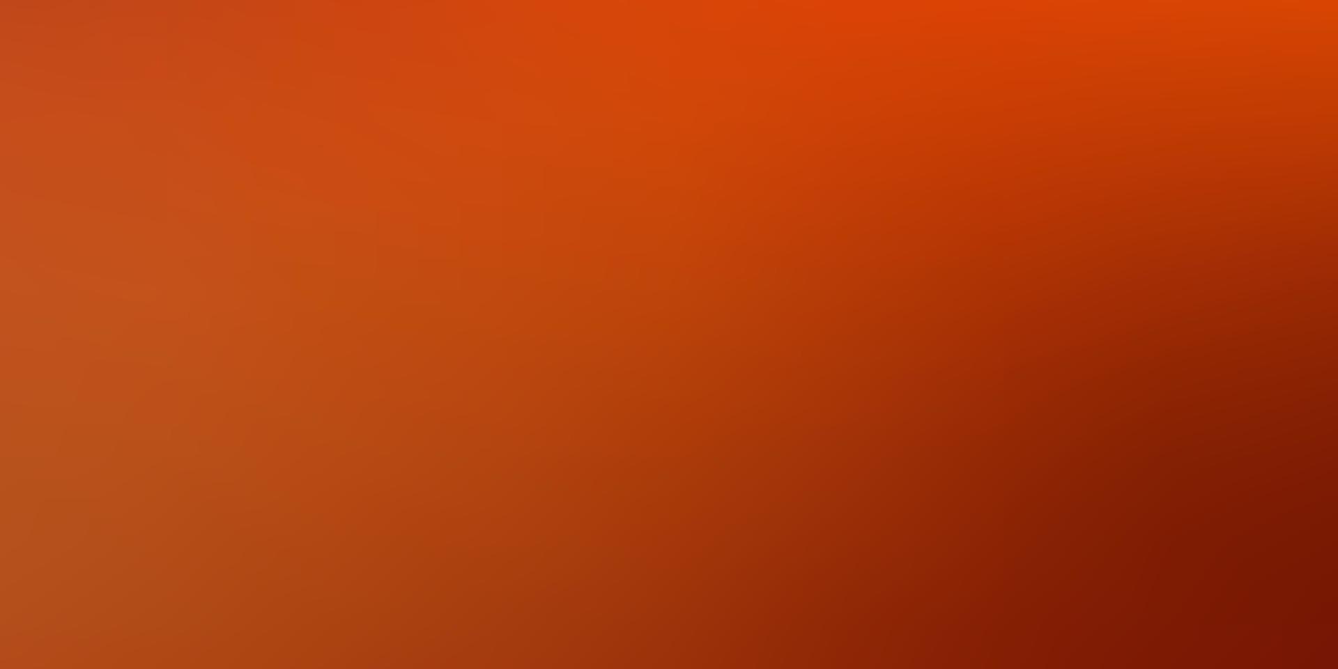 sfondo sfocato astratto vettoriale arancione chiaro.