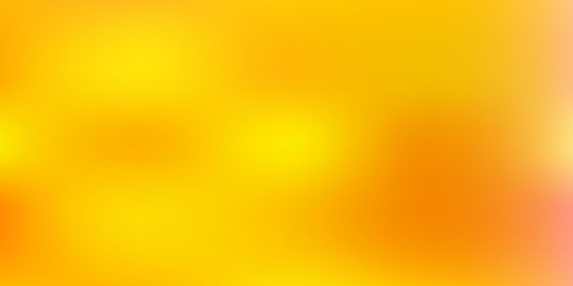 modello di sfocatura gradiente vettoriale arancione chiaro.