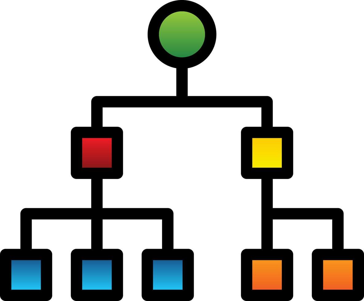 organizzazione grafico vettore icona design