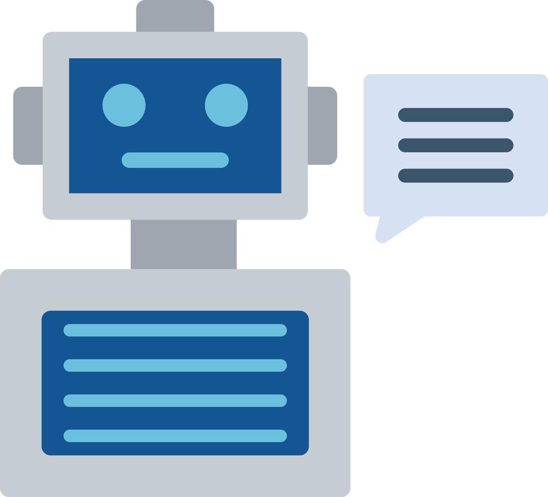 chatbot vettore icona design