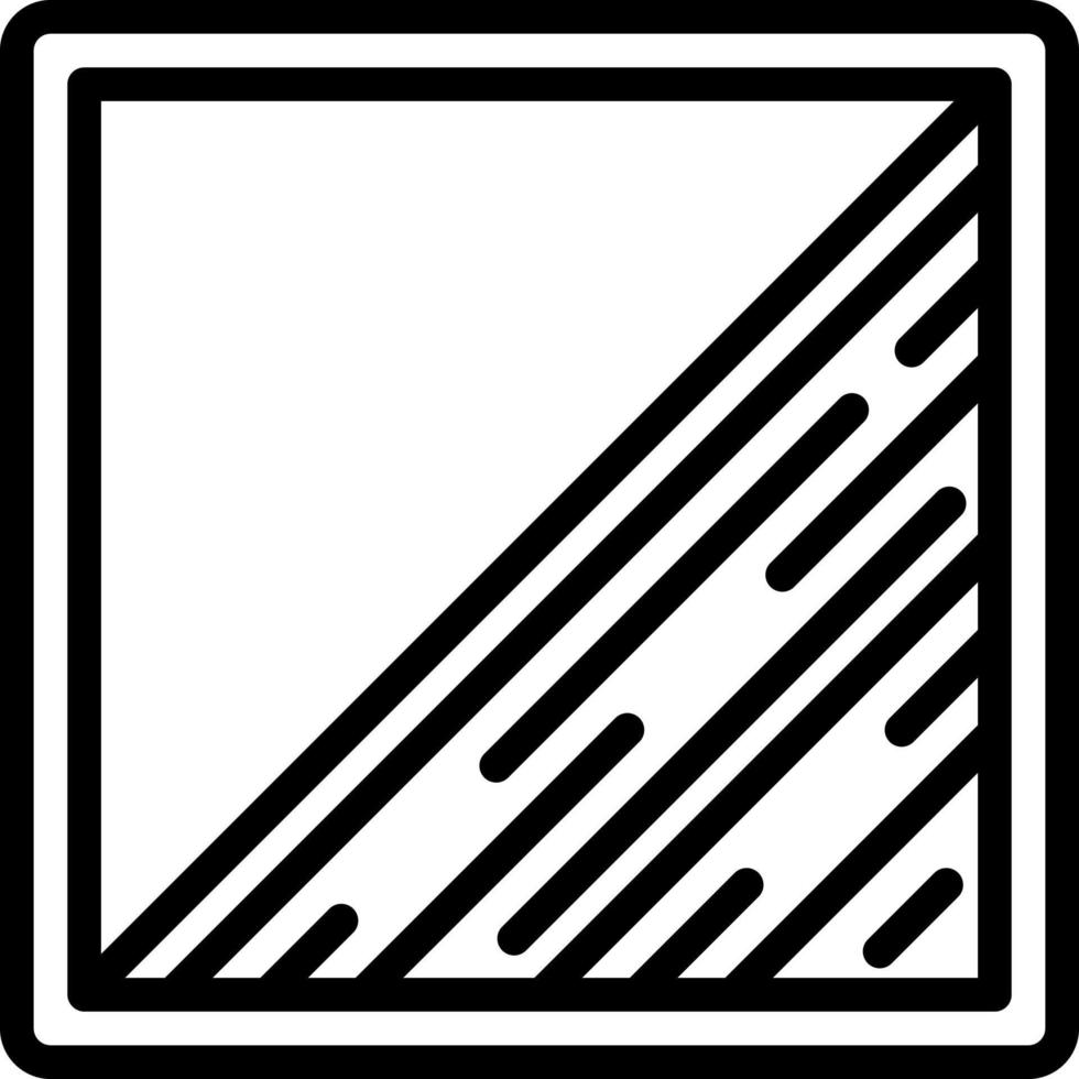 linea icona per metallico vettore