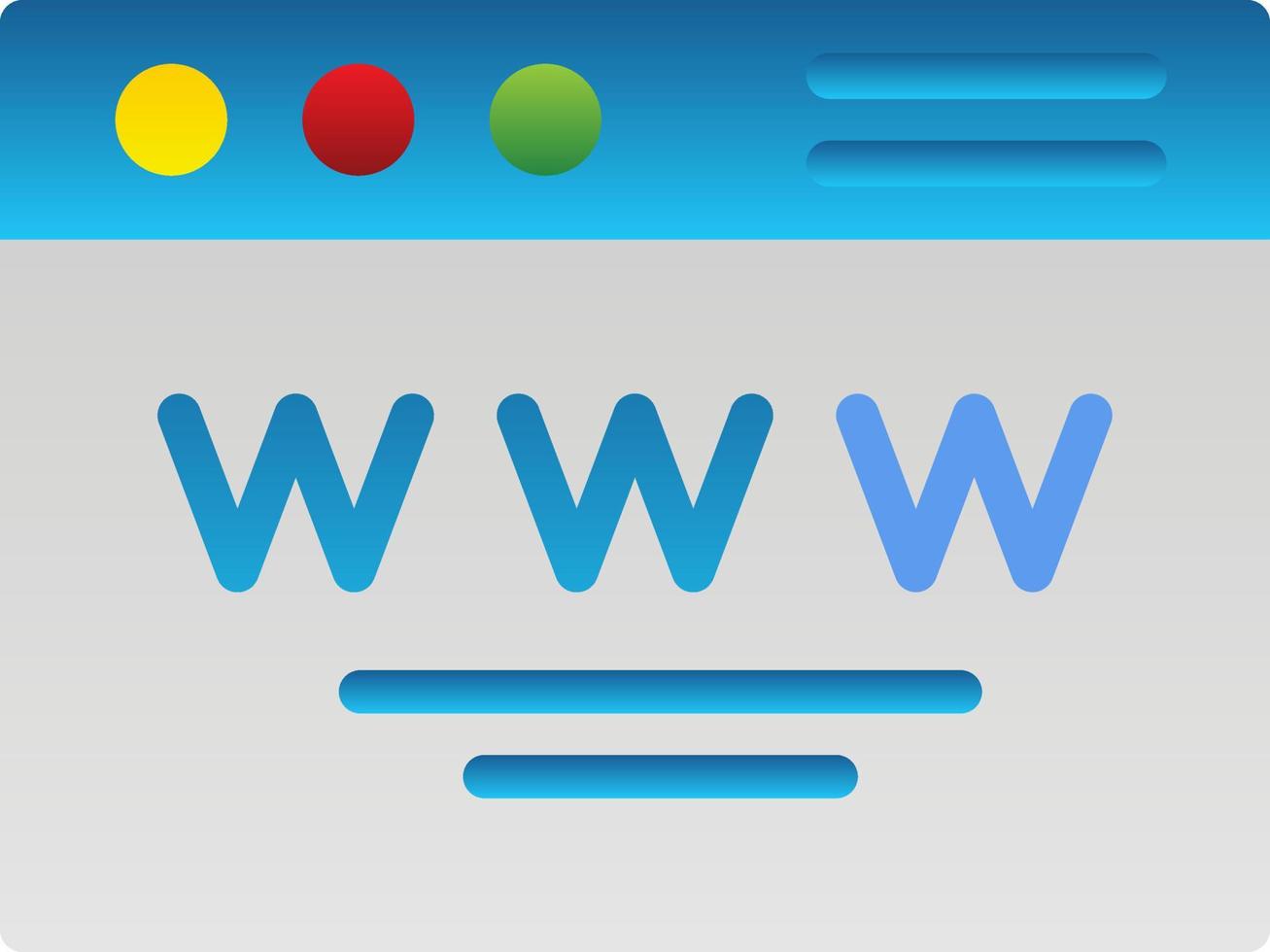 sito web vettore icona design