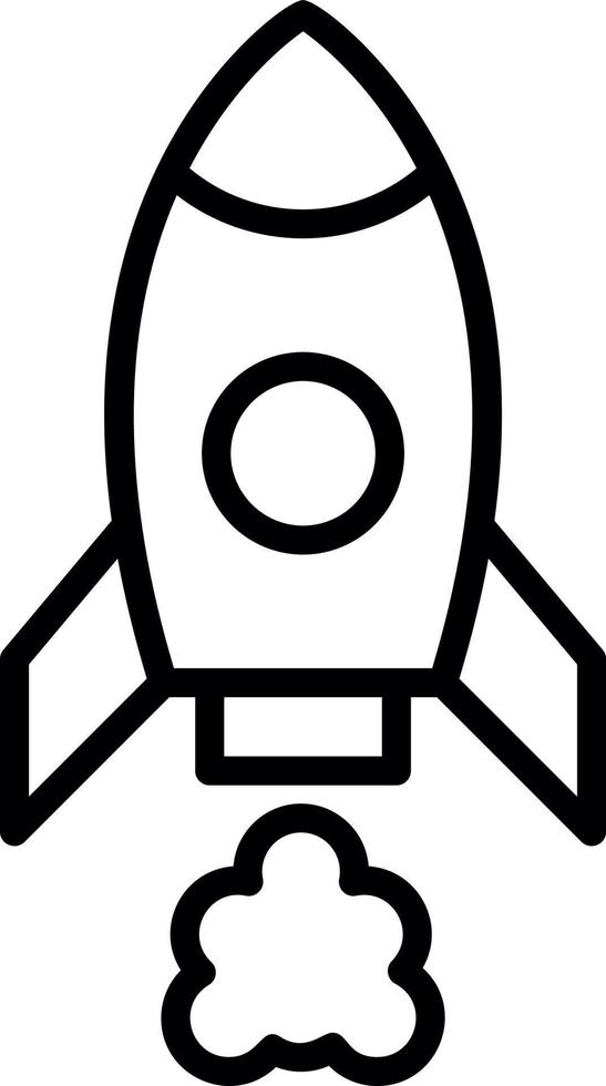 navicella spaziale vettore icona design