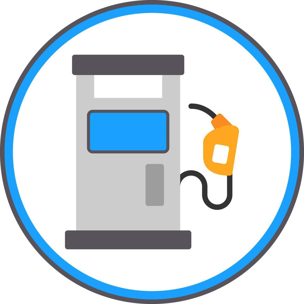 carburante stazione vettore icona design