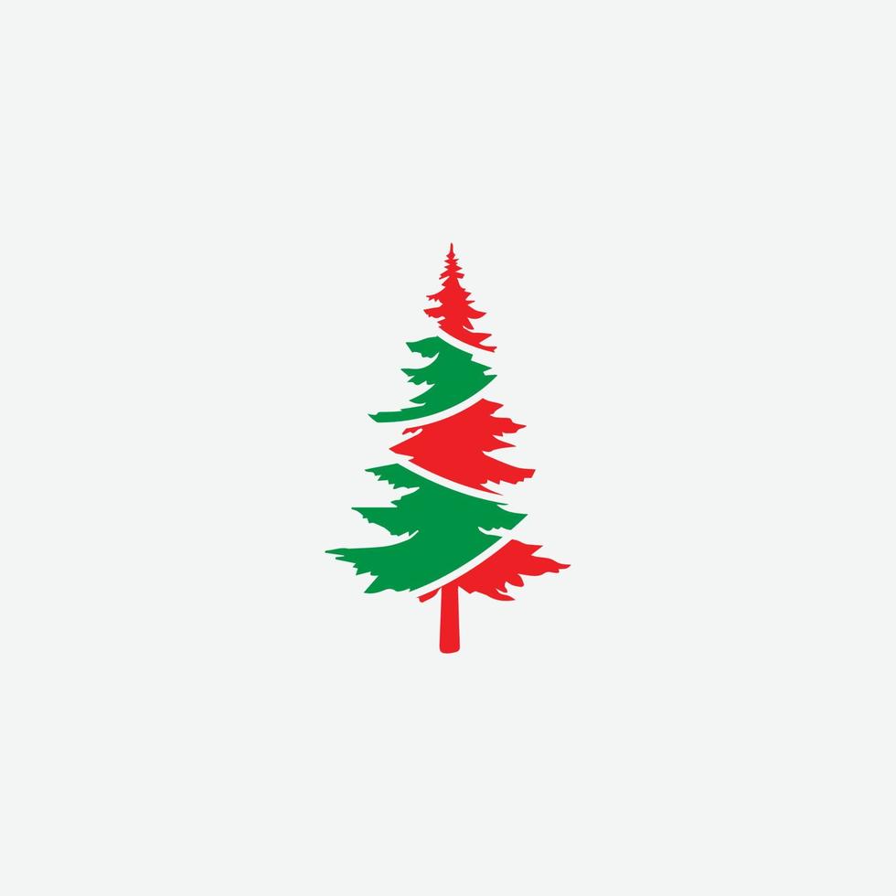 pino Natale logo vettore