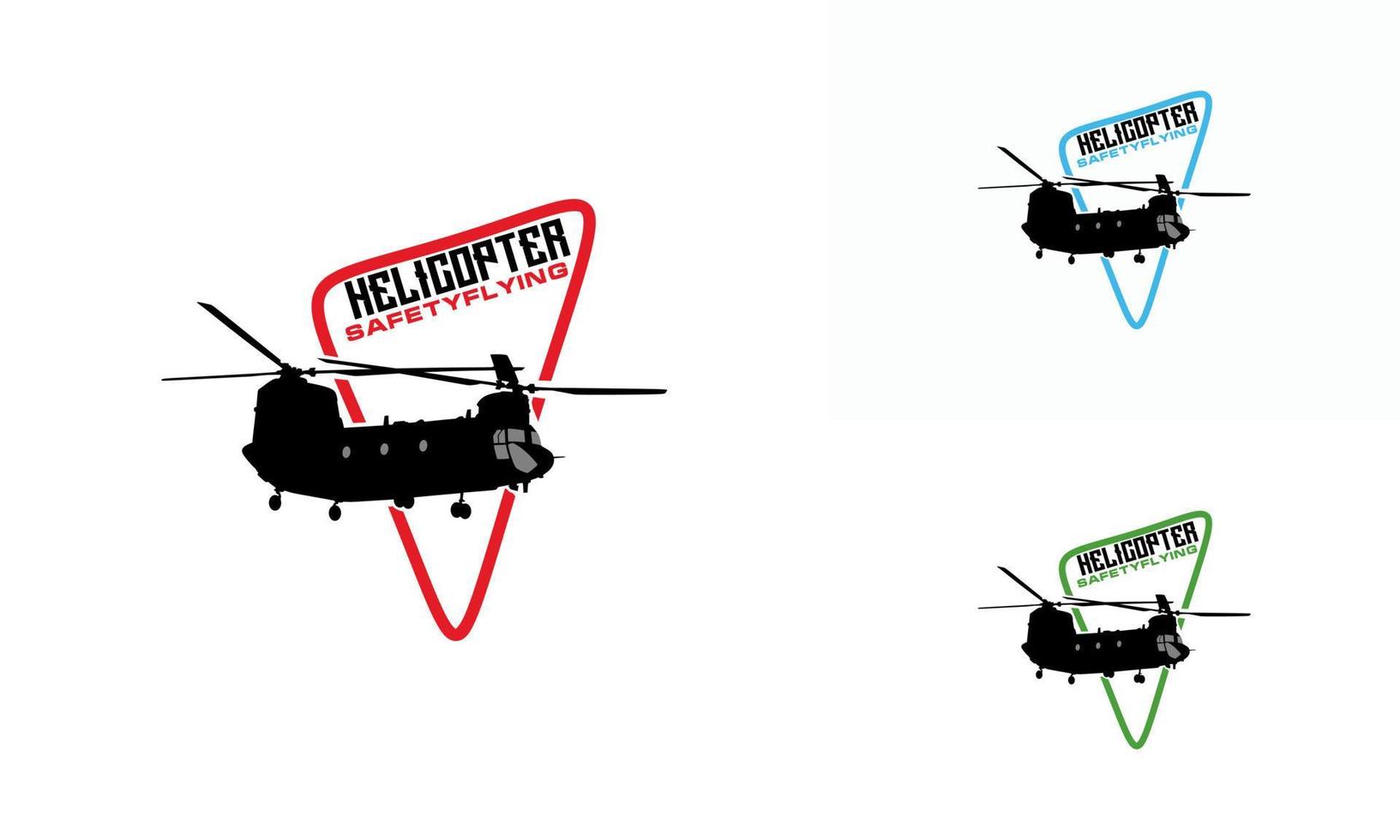 elicottero logo disegni distintivo vettore modello,