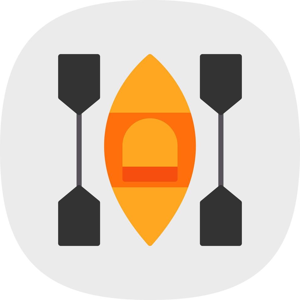 kayak vettore icona design