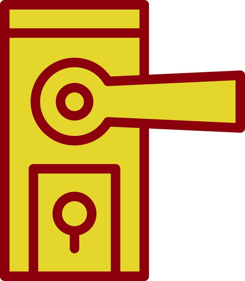 porta pomello vettore icona design
