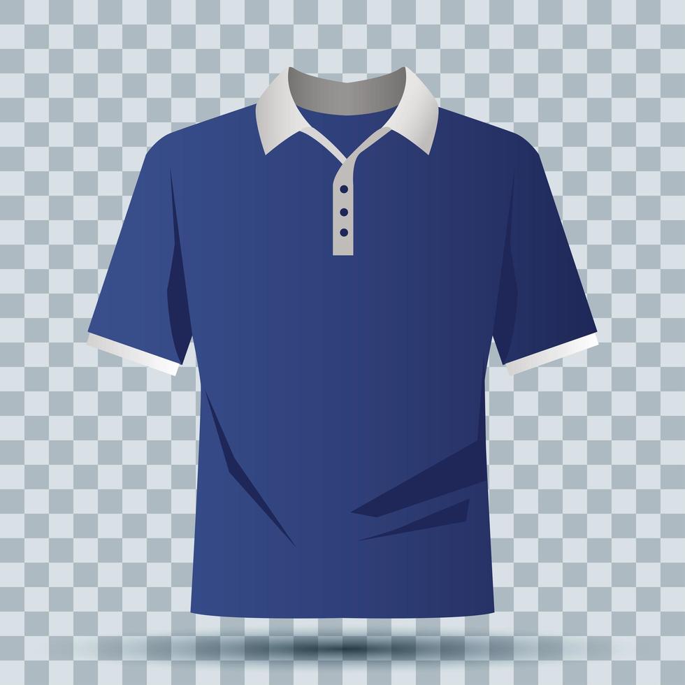 mock-up del marchio della camicia vettore