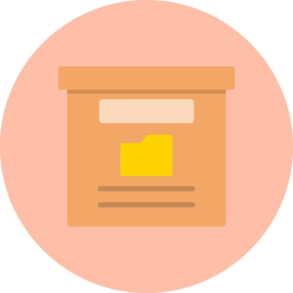 Conservazione scatola vettore icona