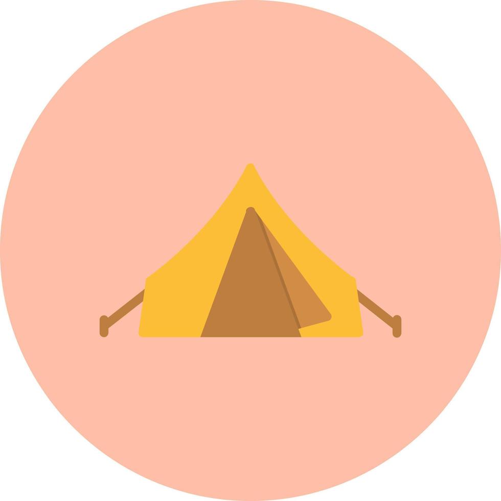 tenda vettore icona
