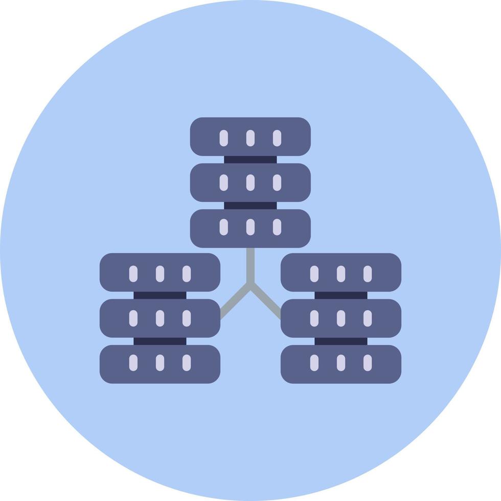 icona di vettore del database