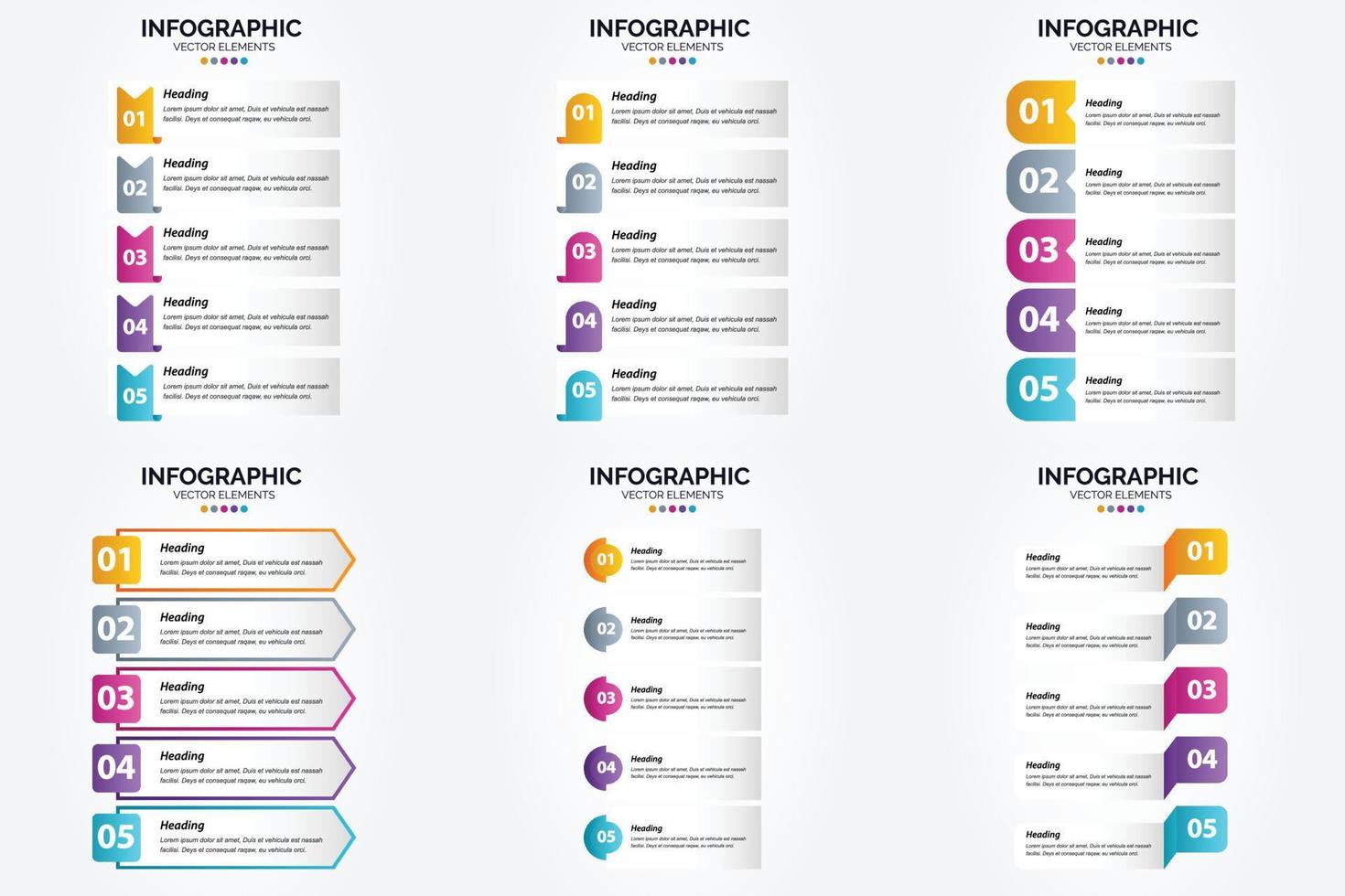 vettore illustrazione infografica piatto design impostato per pubblicità opuscolo aviatore e rivista