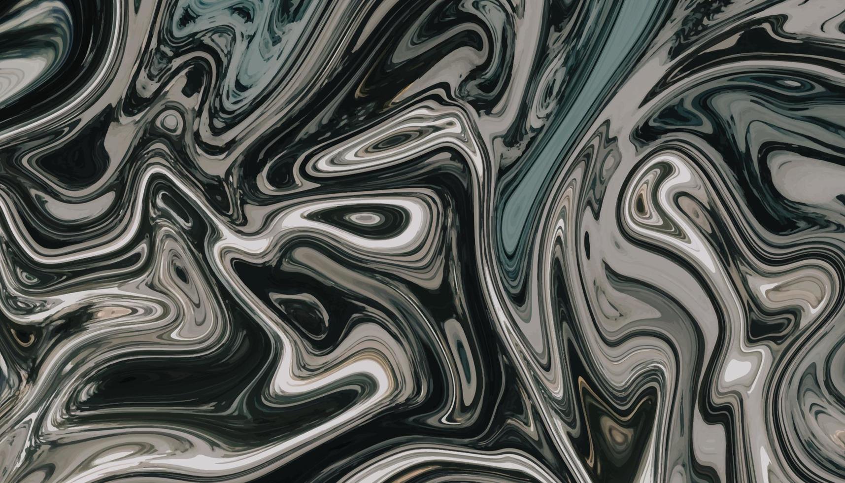 sfondo di vernice di marmo liquido colorato astratto moderno e alla moda vettore