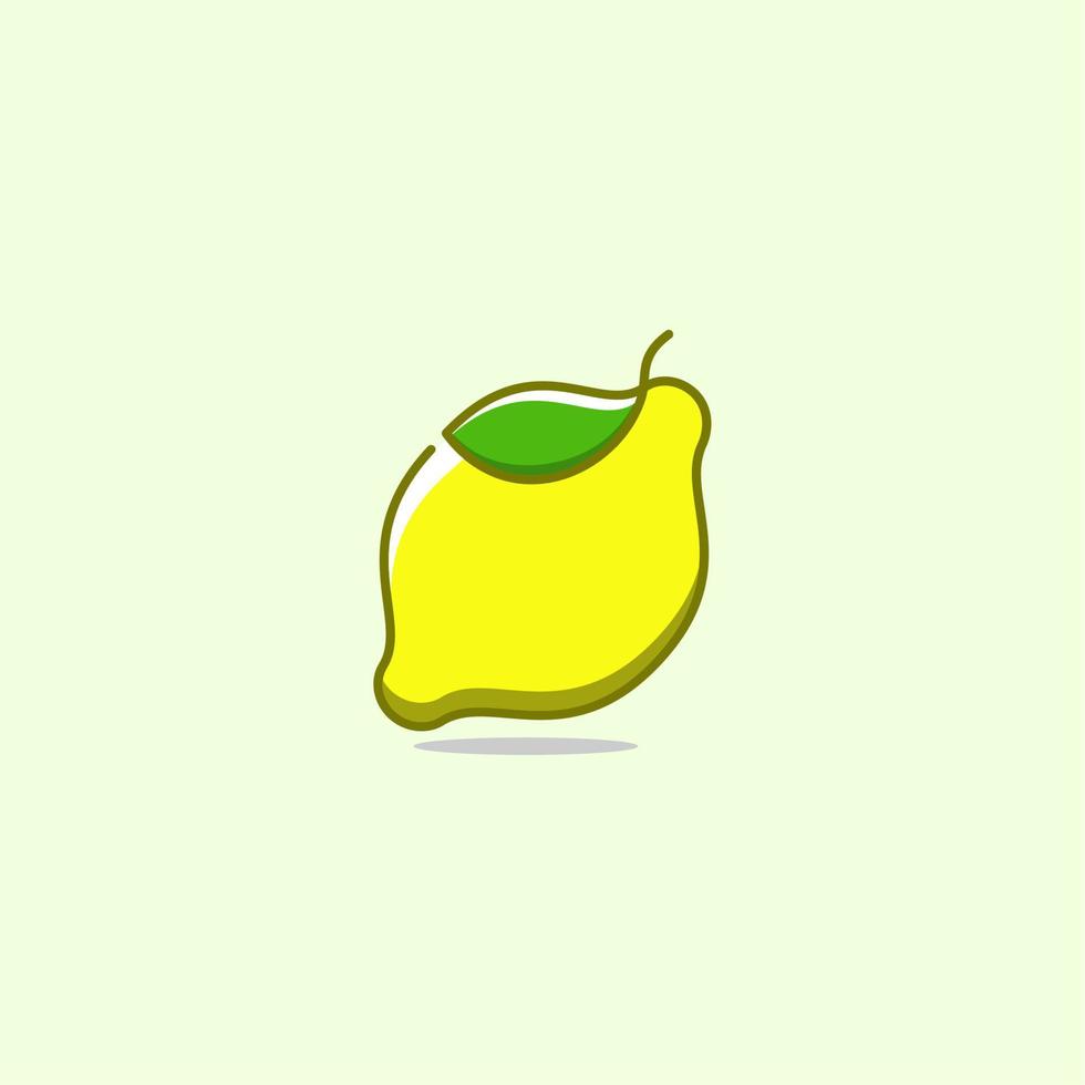frutta limoni fresco vettore