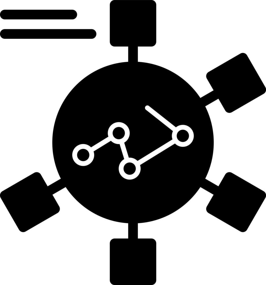 sociale strategia vettore icona design