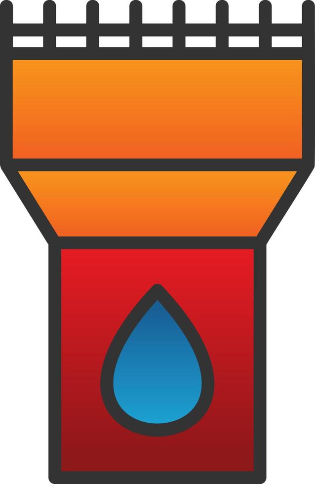 acqua Torre vettore icona design