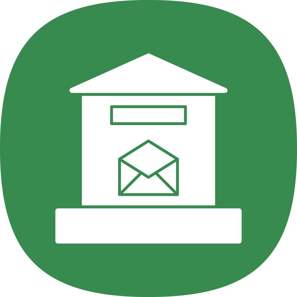 lettera scatola vettore icona design